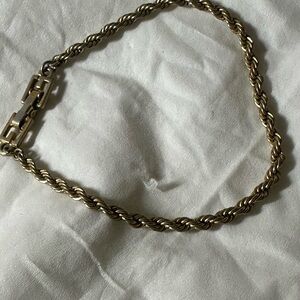 Elegant Gold Rope Chain Necklace